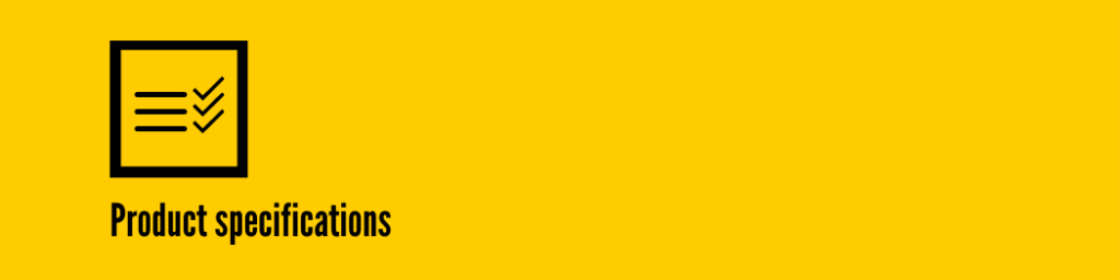 Unipro page header product specifications